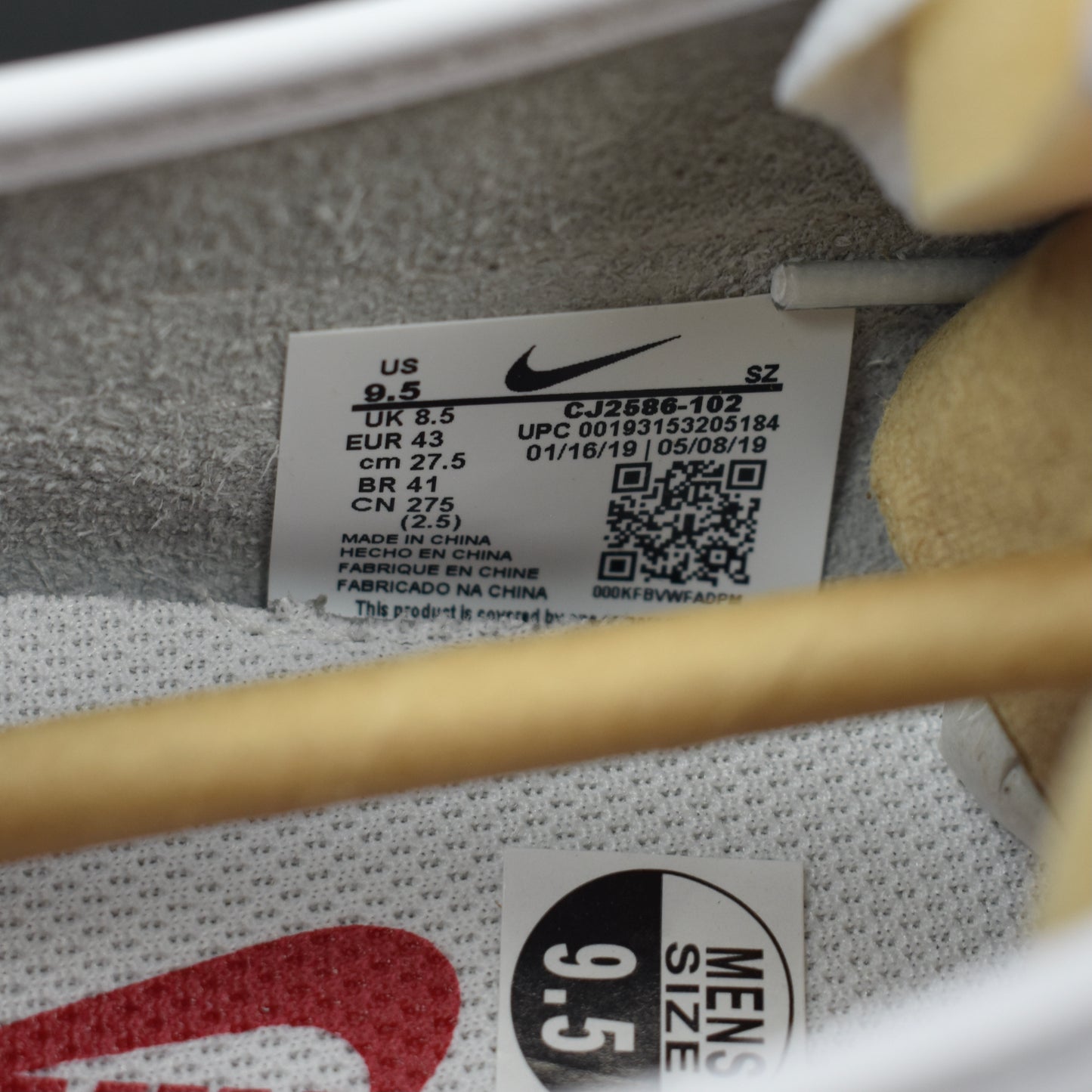 Nike - Cortez 72 Leather Shoe Dog 'Falcon'