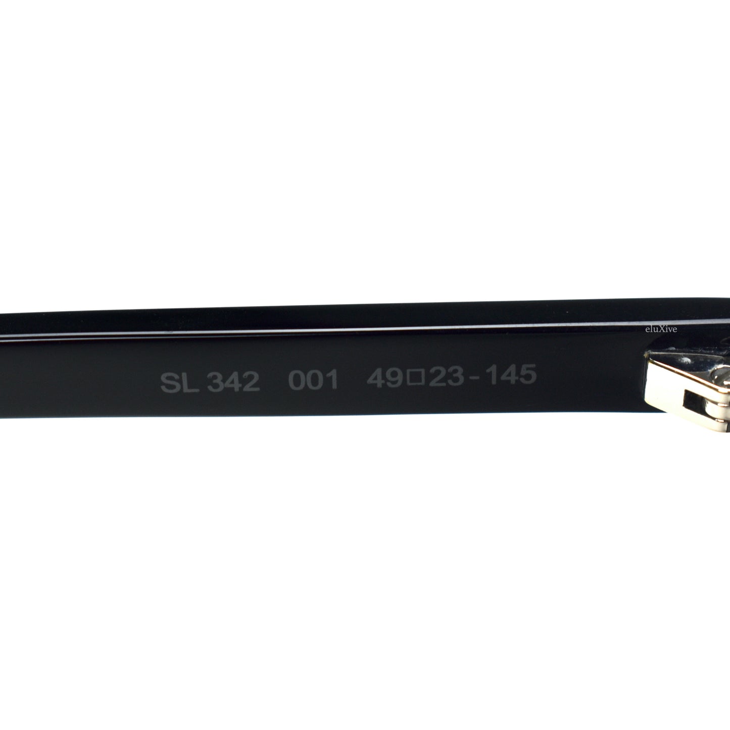 Saint Laurent - SL342 Black Classic Round Sunglasses