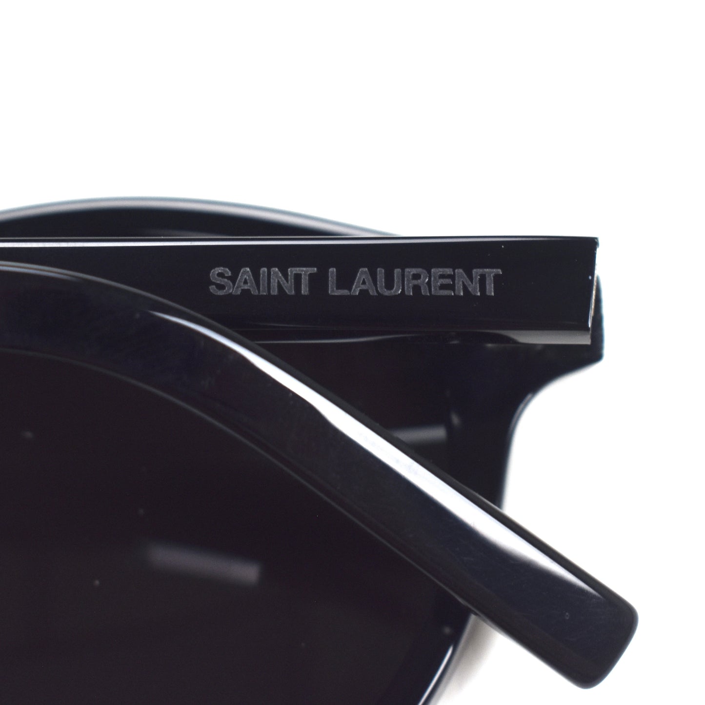Saint Laurent - SL342 Black Classic Round Sunglasses