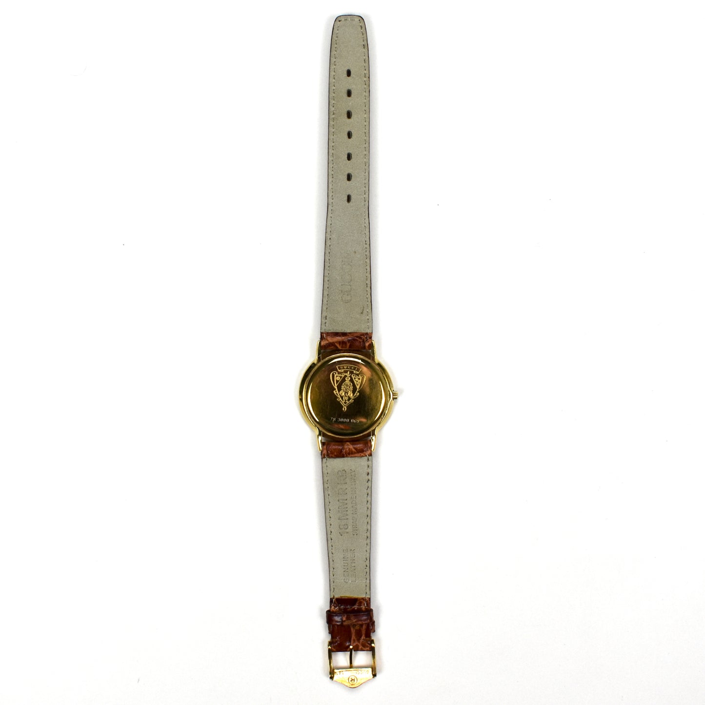 Gucci - 3000M Gold Web Dial Watch (80s)