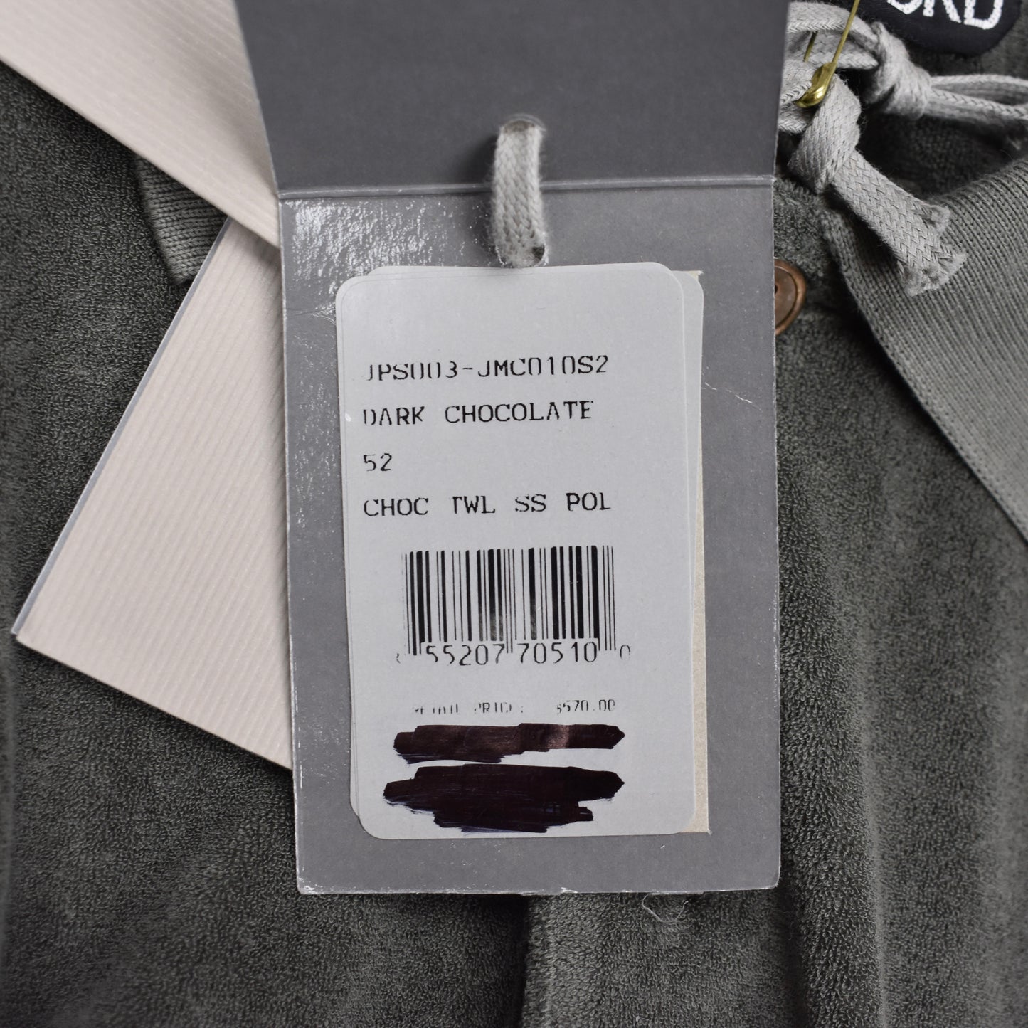 Tom Ford - Gray Towelling Polo Shirt