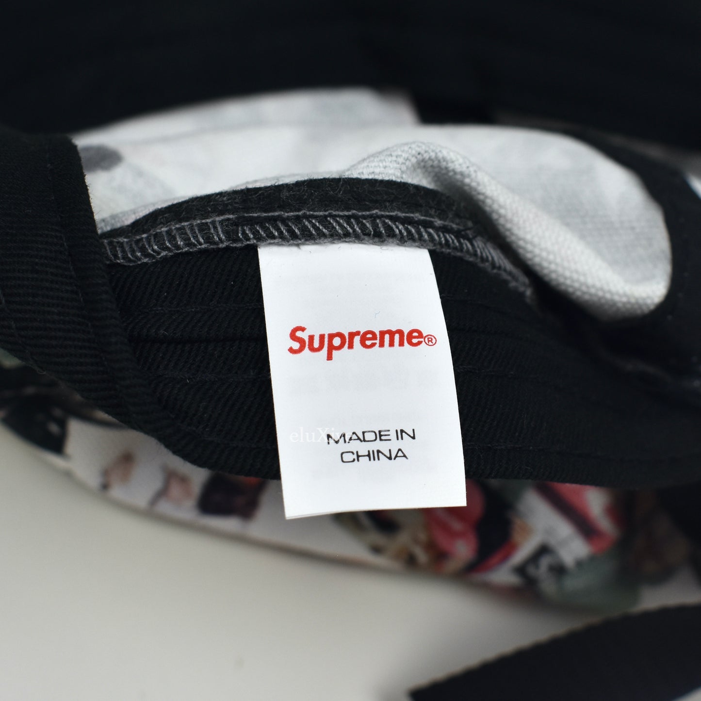 Supreme - Magazine Print Box Logo Hat