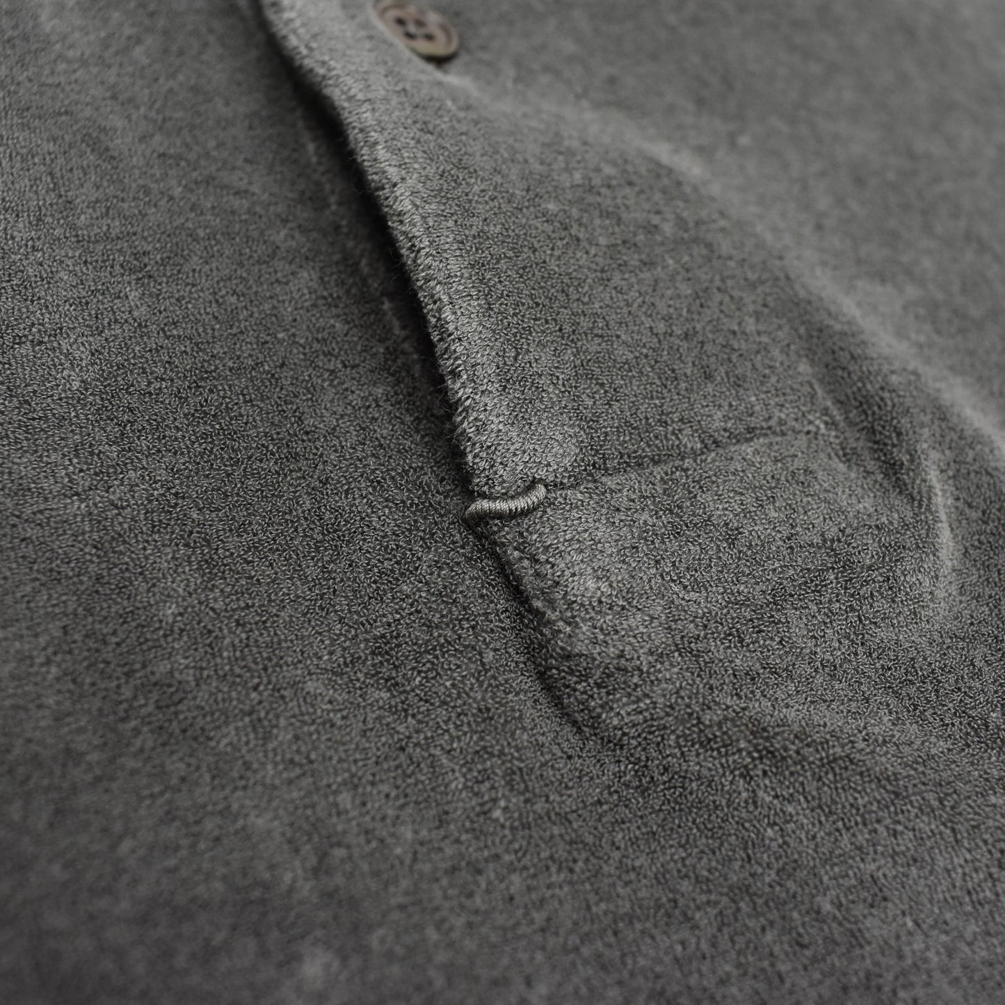 Tom Ford - Gray Towelling Polo Shirt