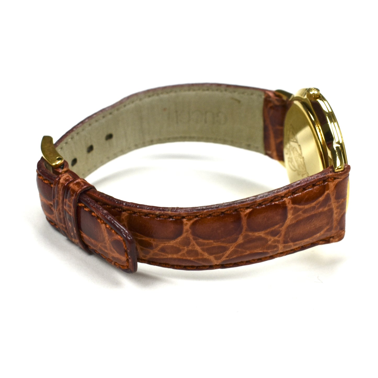 Gucci - 3000M Gold Web Dial Watch (80s)