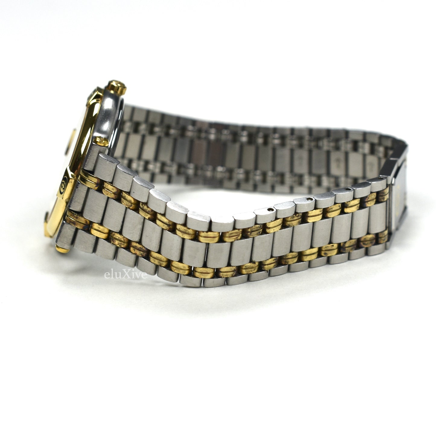 Gucci - 9000M Gold / Steel Cream Dial Watch