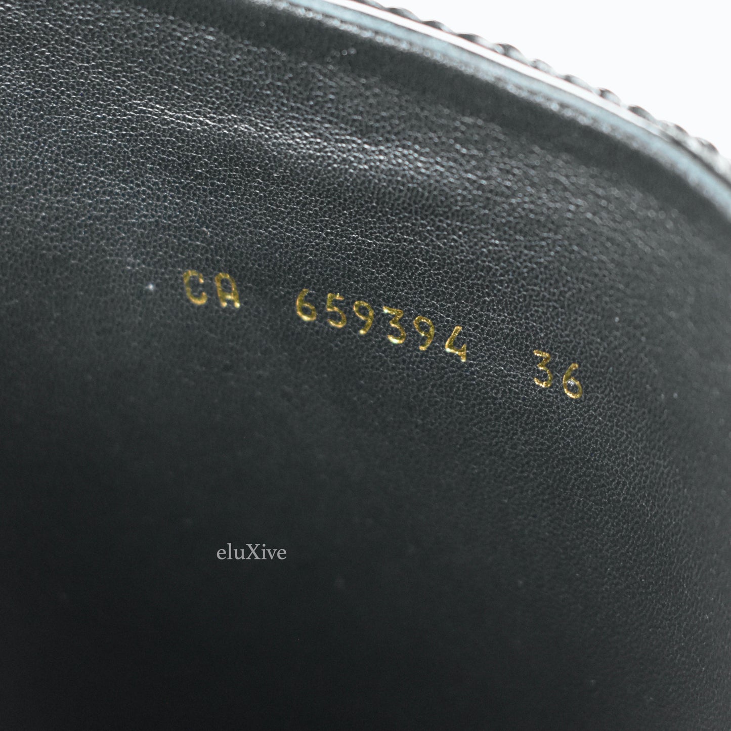 Saint Laurent - Black Patent Leather 68 Boots