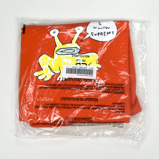Supreme x Daniel Johnston - Orange Frog Logo T-Shirt