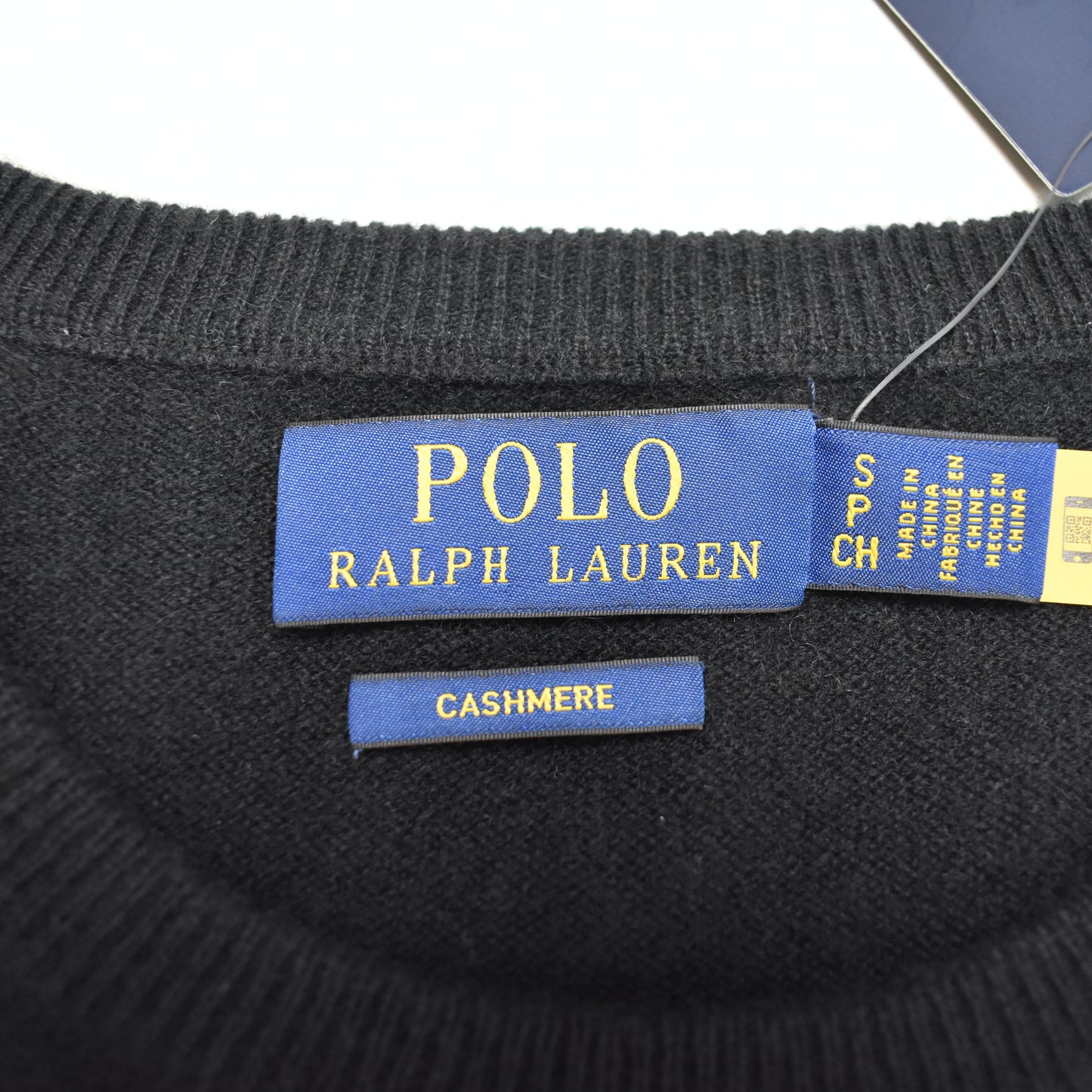 Polo Ralph Lauren - Dalmatian Intarsia Knit 100% Cashmere Sweater