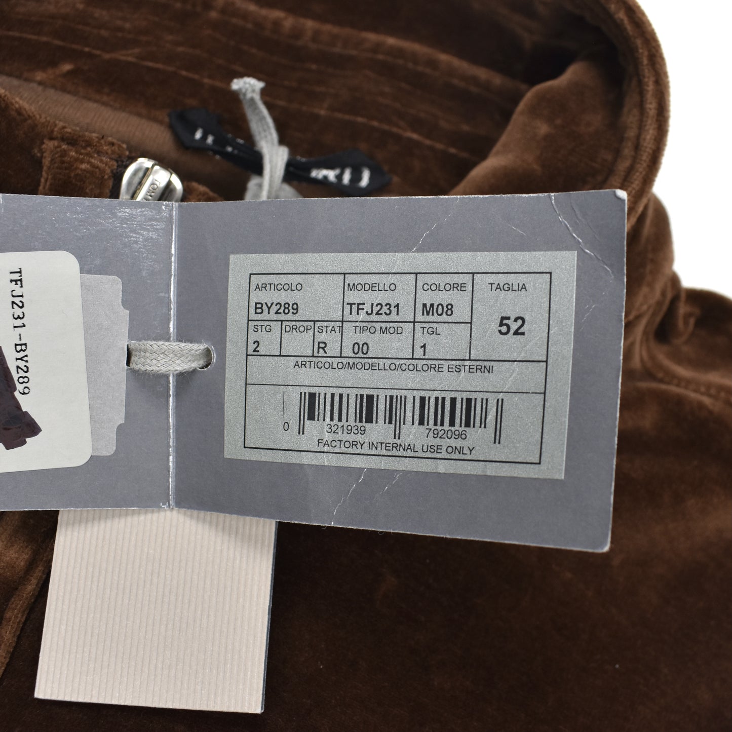 Tom Ford - Brown Velour Track Jacket