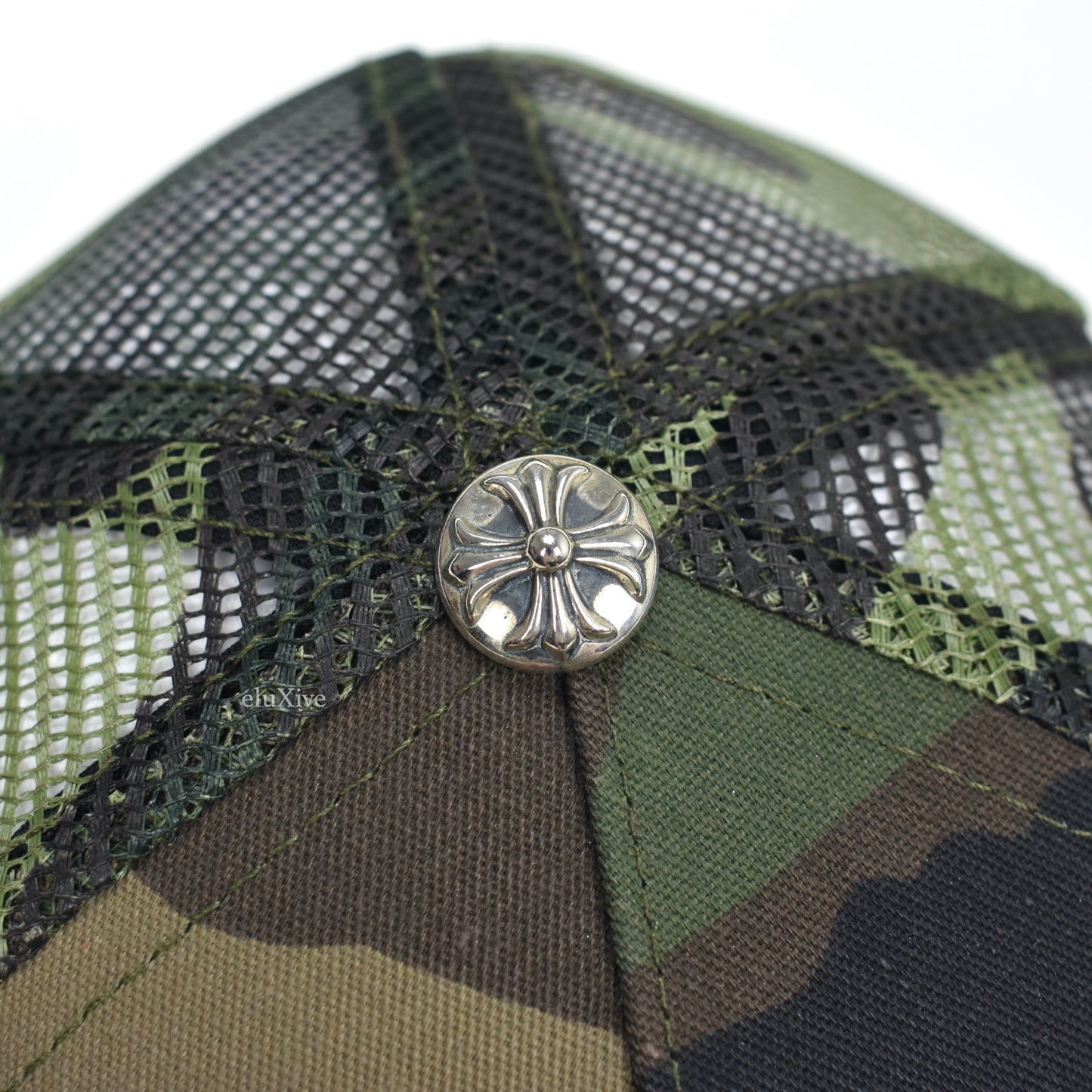 Chrome Hearts - Camo Logo Patch Trucker Hat