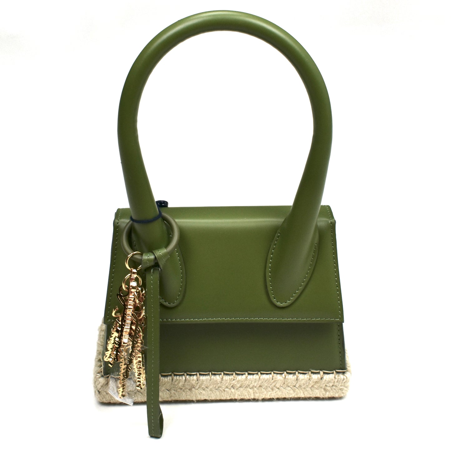 Jacquemus - Le Chiquito Moyen Cordao Espadrille Bag (Olive)