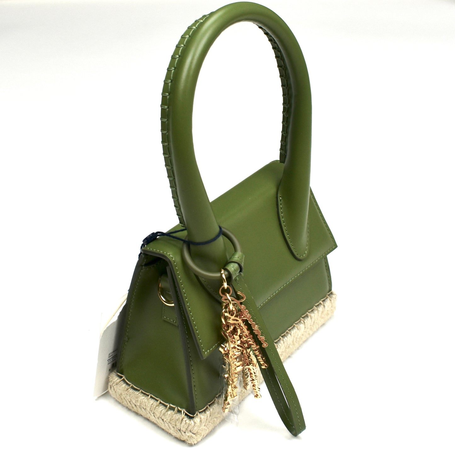 Jacquemus - Le Chiquito Moyen Cordao Espadrille Bag (Olive)