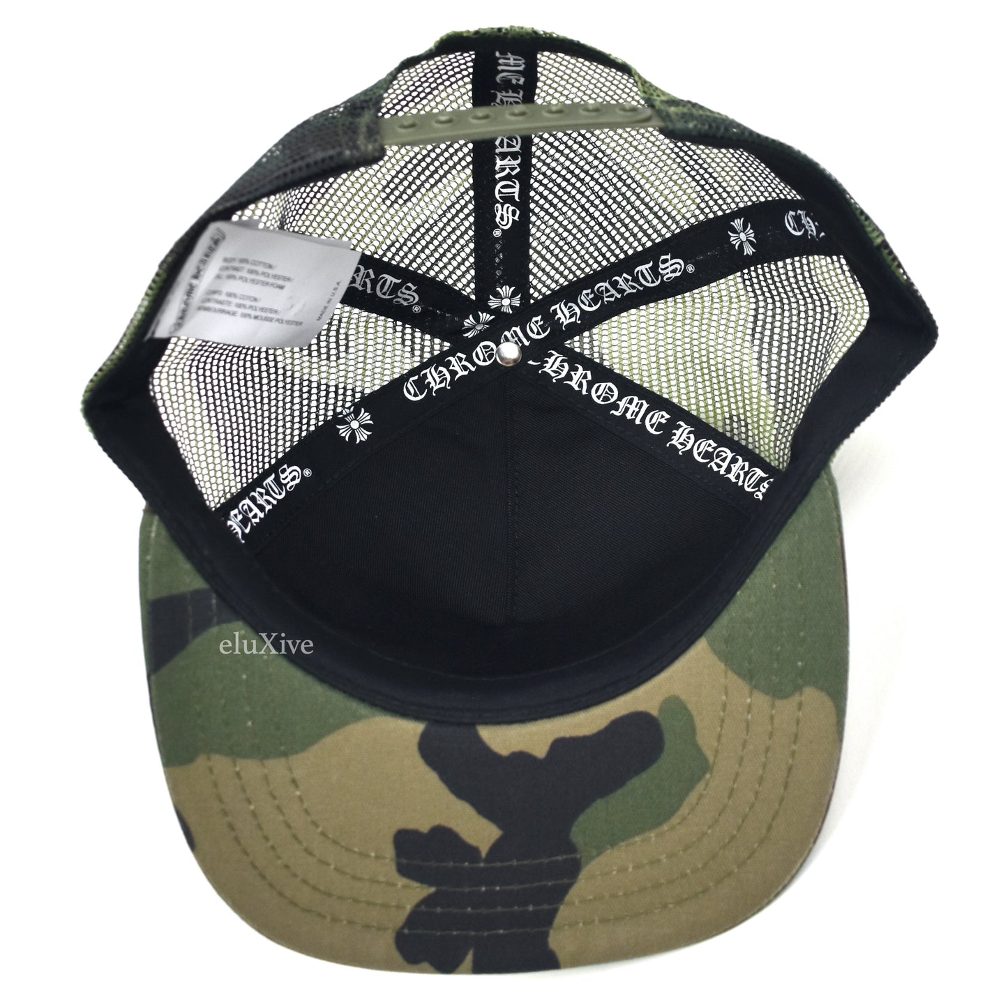 Chrome Hearts - Camo Logo Patch Trucker Hat