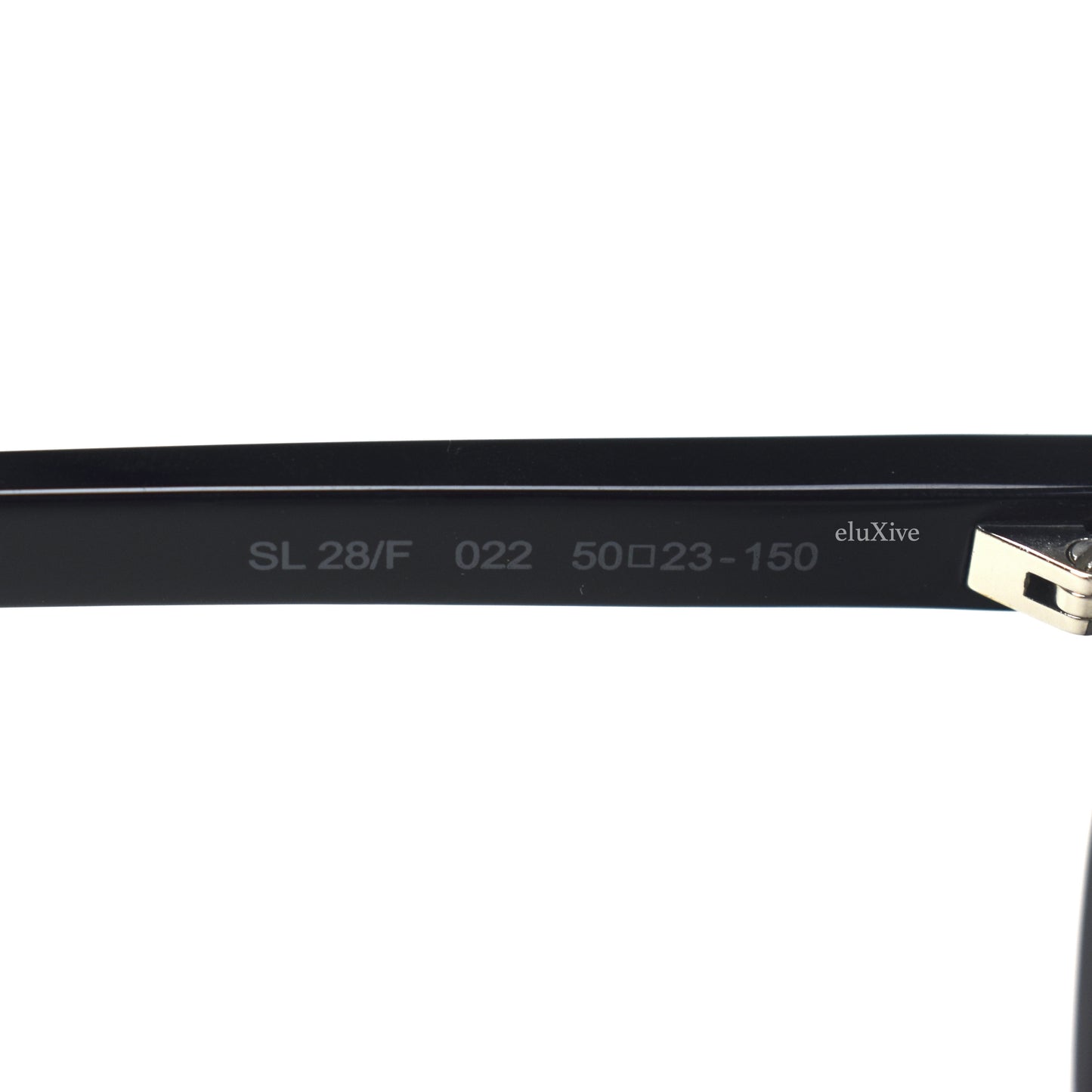 Saint Laurent - SL28 Black Classic Rectangular Sunglasses