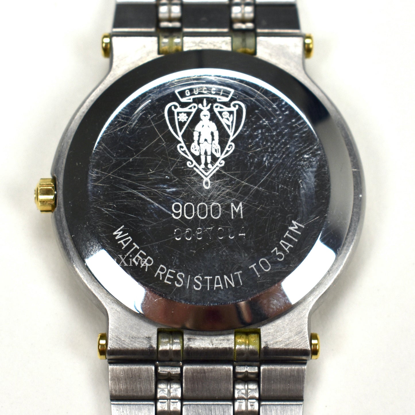 Gucci - 9000M Gold / Steel Champagne Dial Watch