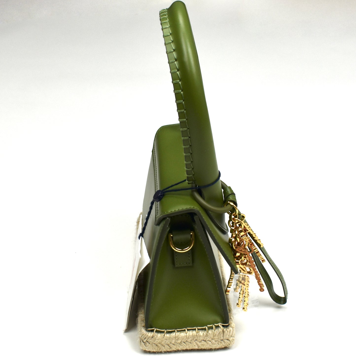 Jacquemus - Le Chiquito Moyen Cordao Espadrille Bag (Olive)