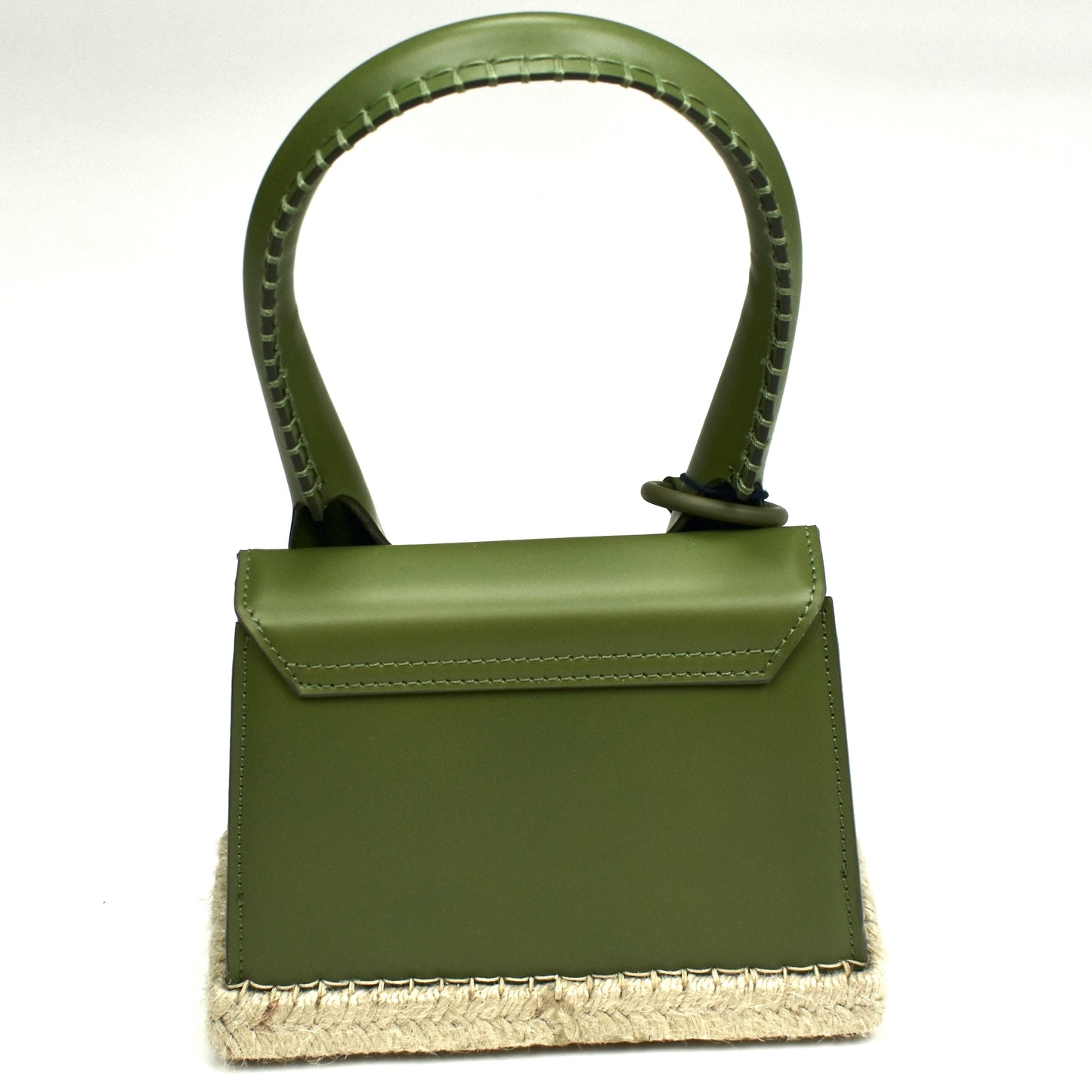 Jacquemus - Le Chiquito Moyen Cordao Espadrille Bag (Olive)