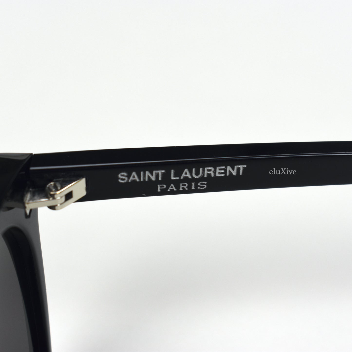 Saint Laurent - SL28 Black Classic Rectangular Sunglasses