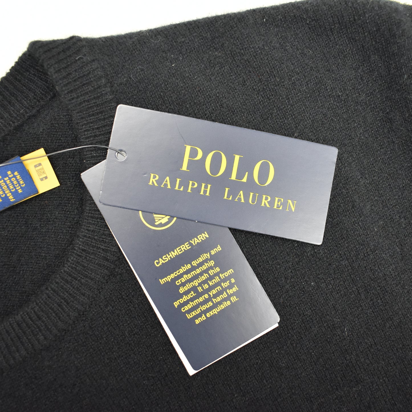 Polo Ralph Lauren - Dalmatian Intarsia Knit 100% Cashmere Sweater