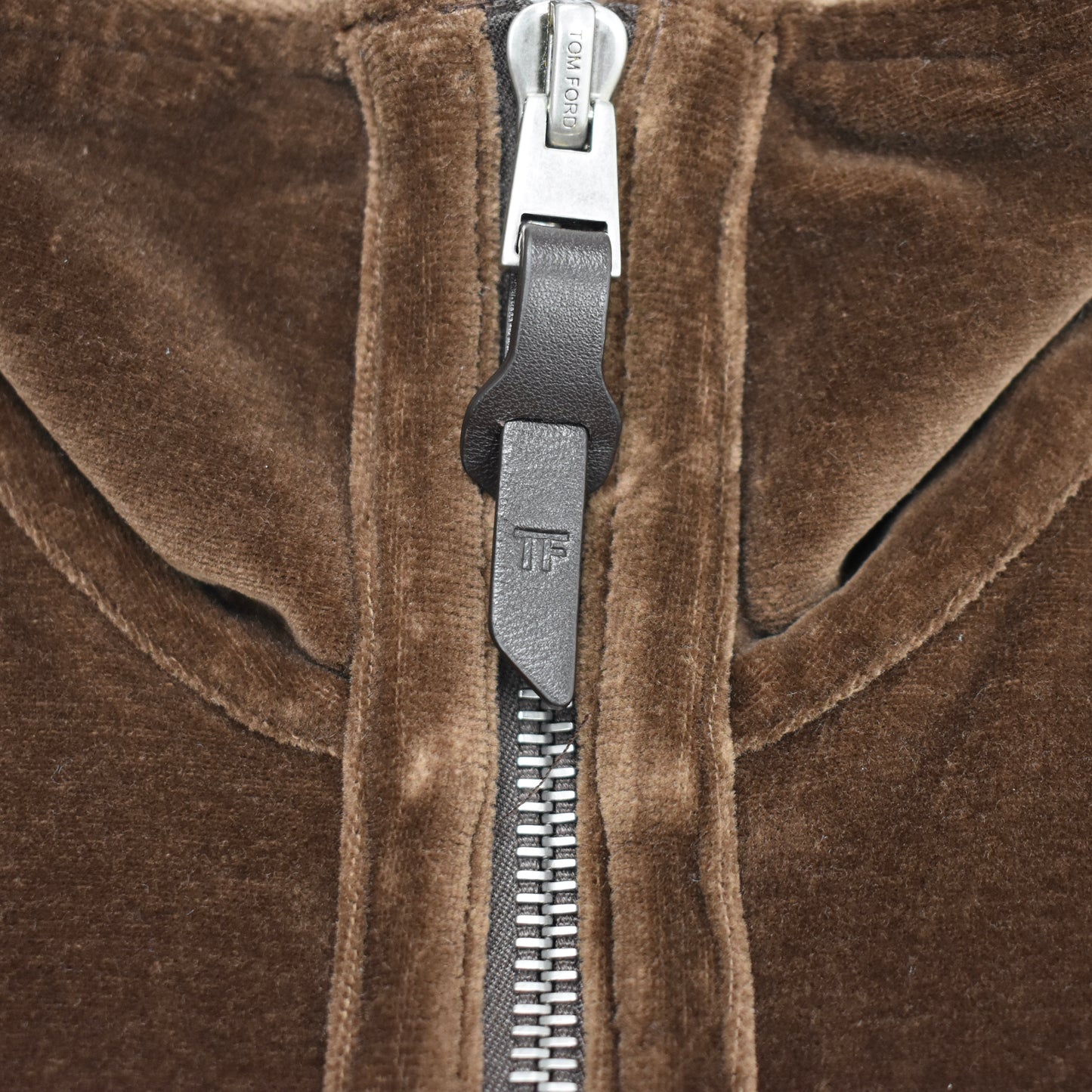Tom Ford - Brown Velour Track Jacket