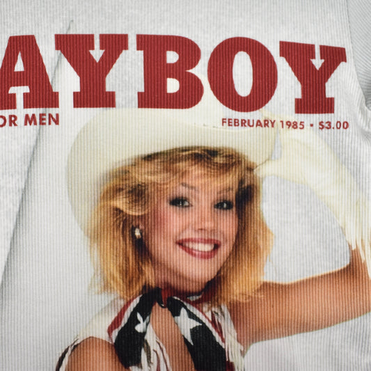 Dolce & Gabbana x Playboy - Vintage Print Ribbed T-Shirt