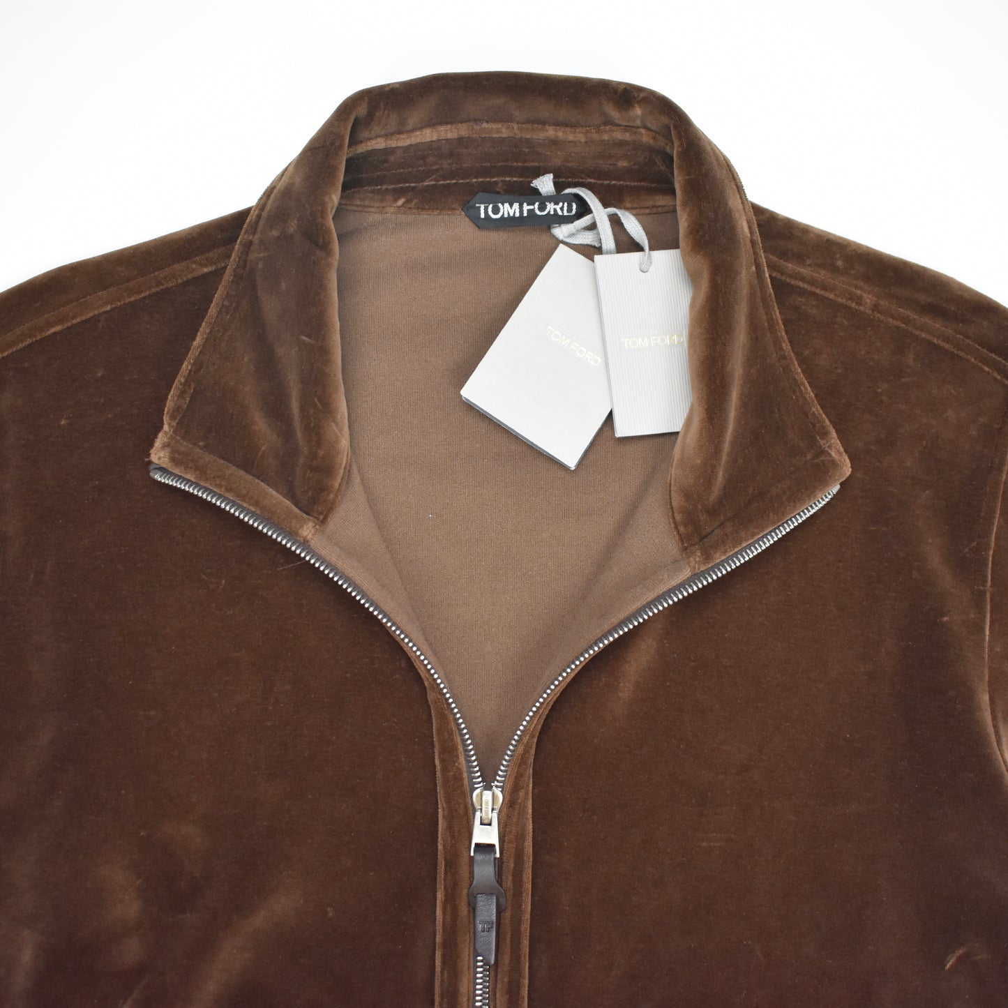 Tom Ford - Brown Velour Track Jacket