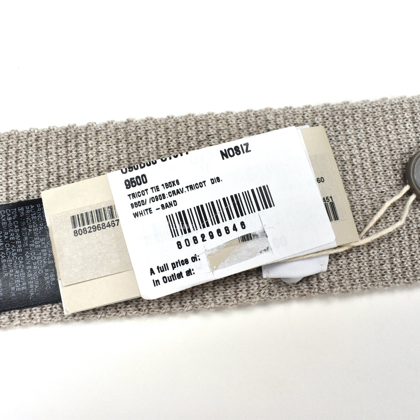 Brioni - Beige Cashmere / Silk Knit Tie