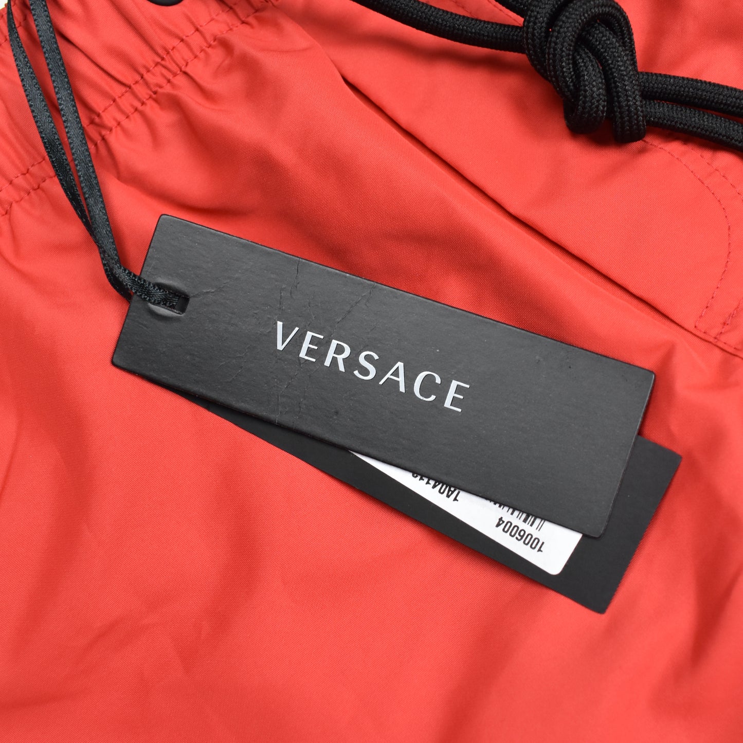 Versace - Red Medusa Logo Swim Shorts