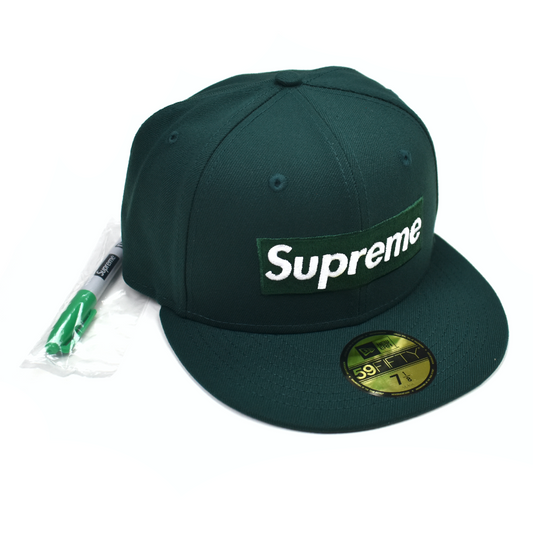Supreme x New Era - Box Logo Digital Hat w/ Sharpie (Dark Green)