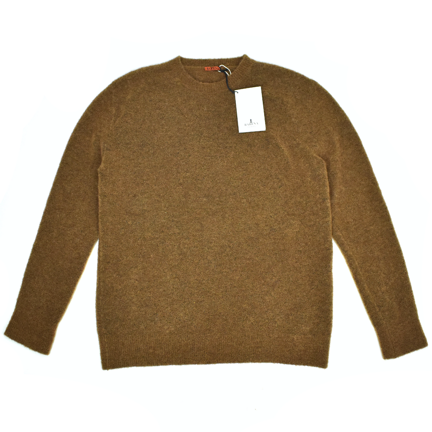 Barena - Brown Brushed Wool Crewneck Sweater