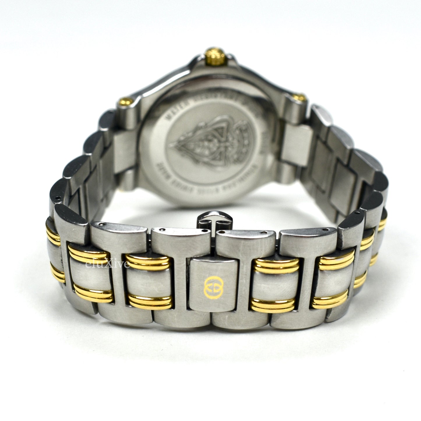 Gucci - 9040M Gold/Steel Champagne Dial Watch