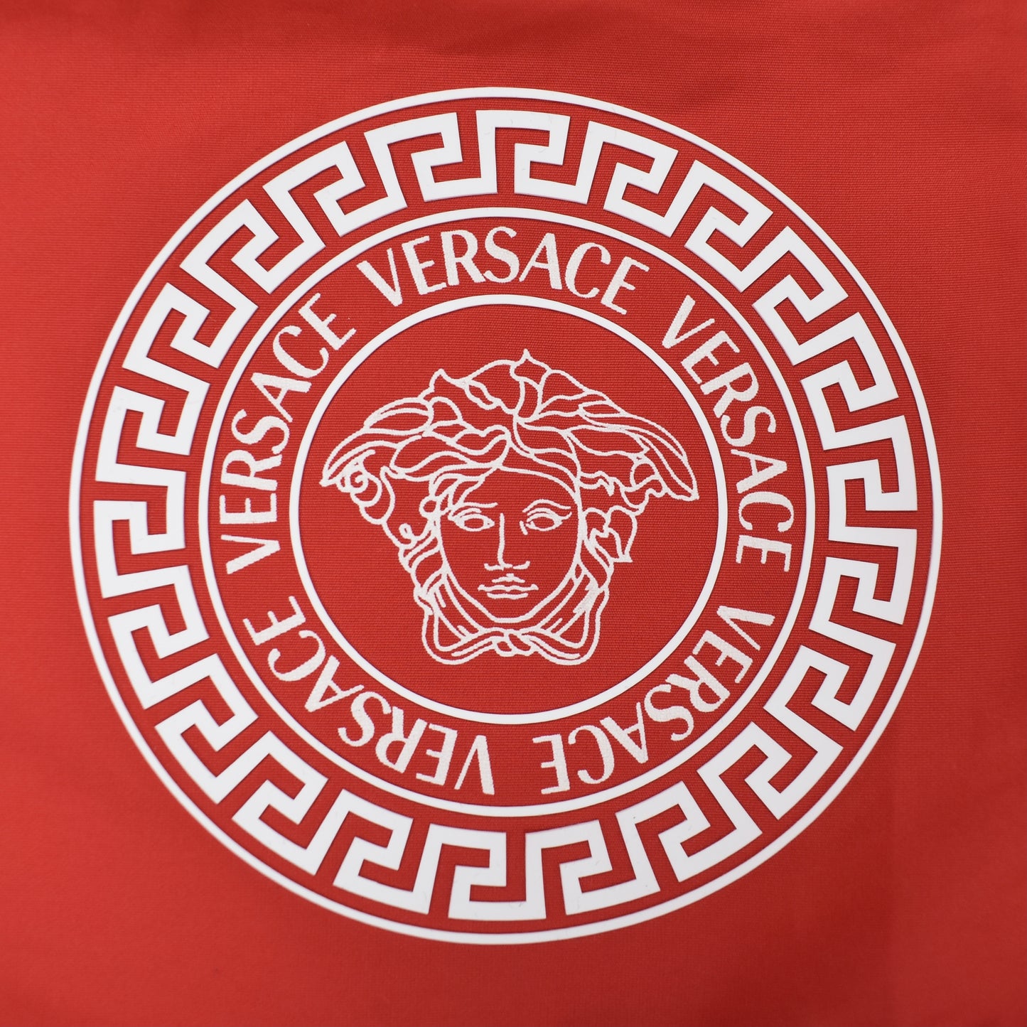 Versace - Red Medusa Logo Swim Shorts