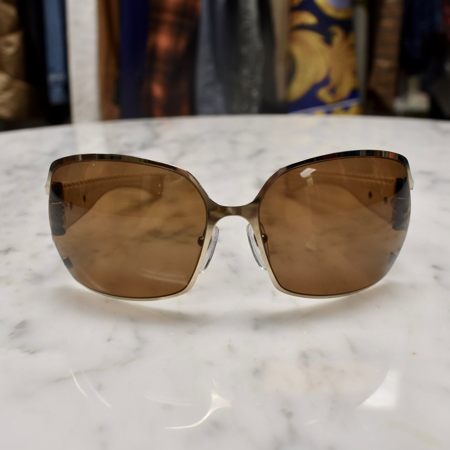 Chrome Hearts - Vintage Poon II Shield Sunglasses
