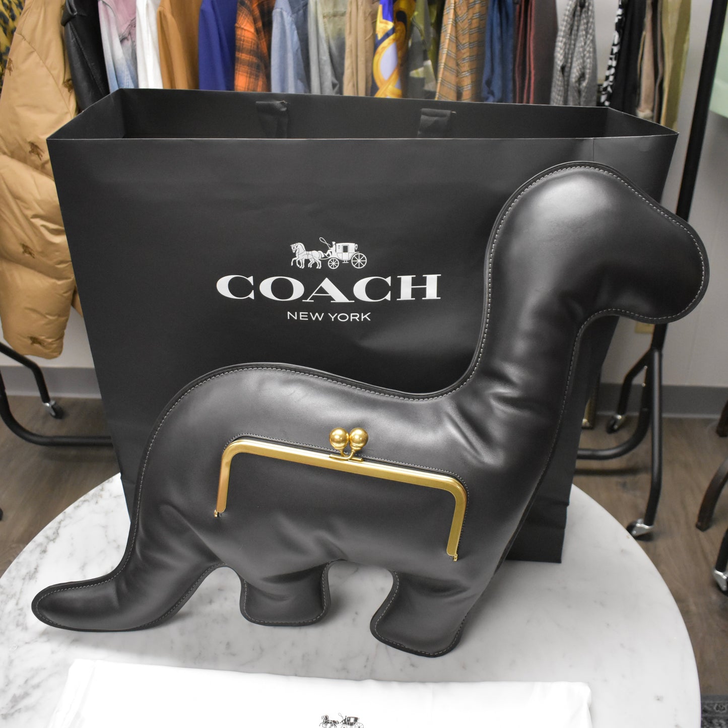 Coach - Large Dino Kisslock Frame Bag