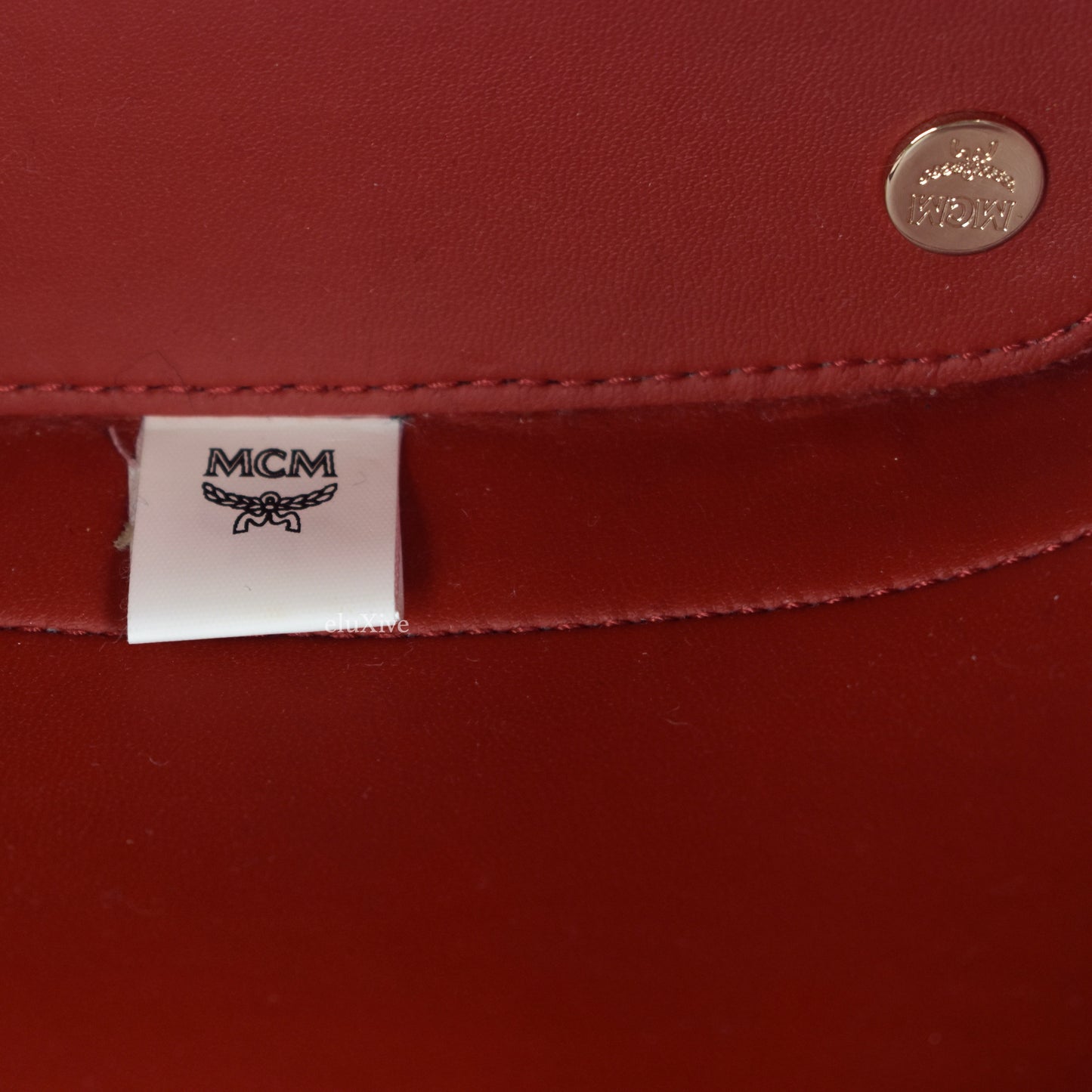 MCM - Limited Edition 'Upcyling' Red Floral Leather Bag