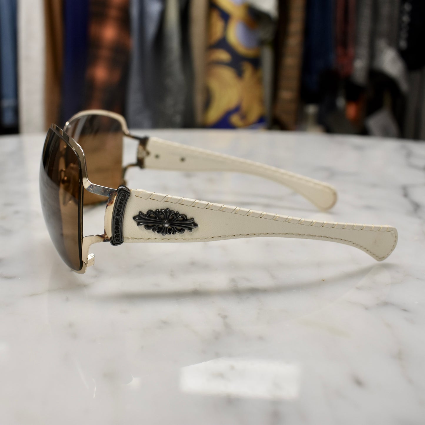 Chrome Hearts - Vintage Poon II Shield Sunglasses