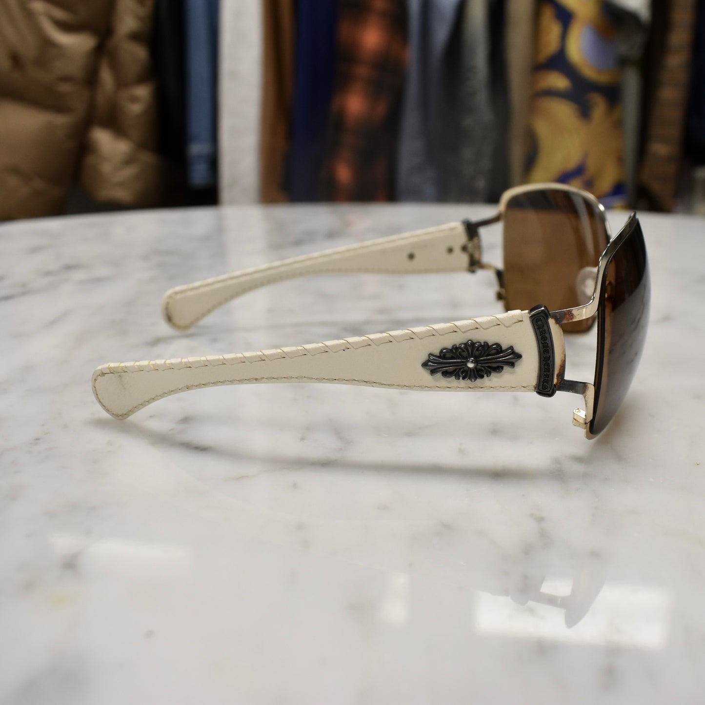 Chrome Hearts - Vintage Poon II Shield Sunglasses