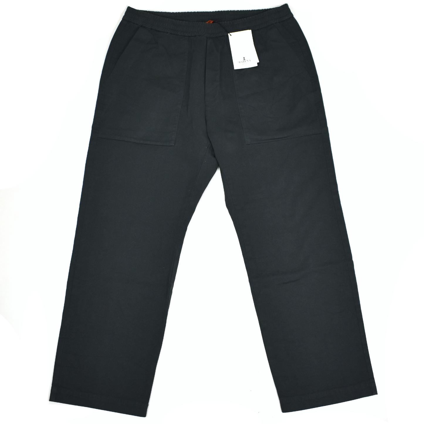 Barena - Charcoal Gray Washed Heavy Twill Pants