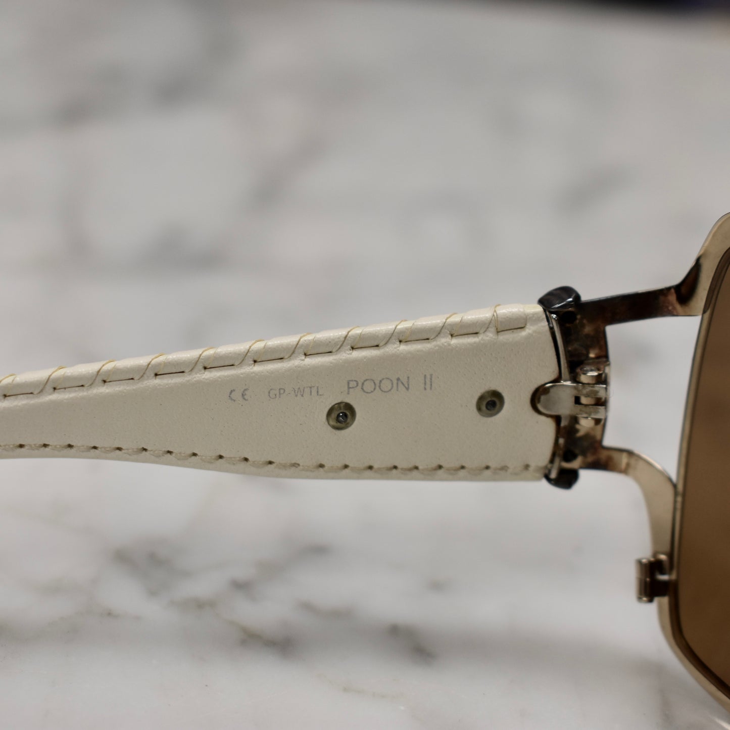 Chrome Hearts - Vintage Poon II Shield Sunglasses