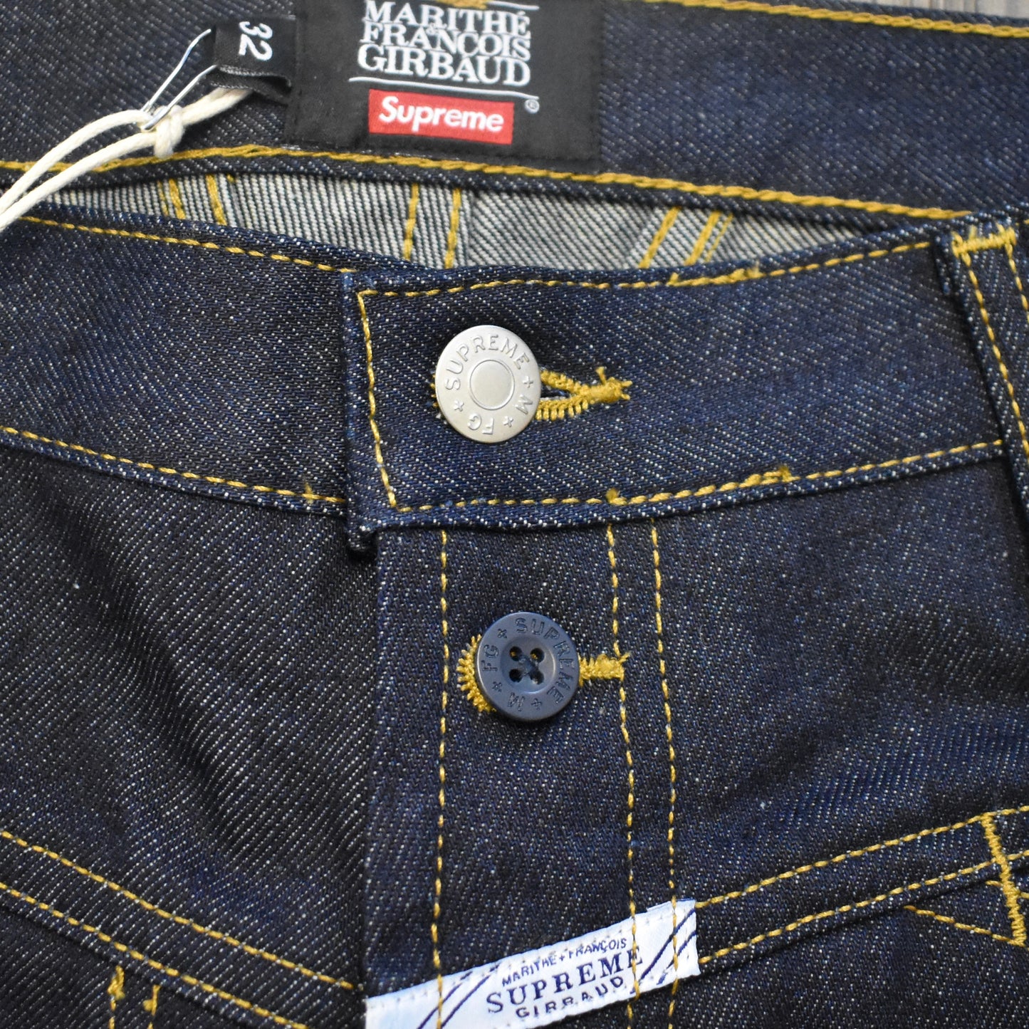 Supreme x Girbaud - X-Seam Baggy Jeans (Raw Denim)