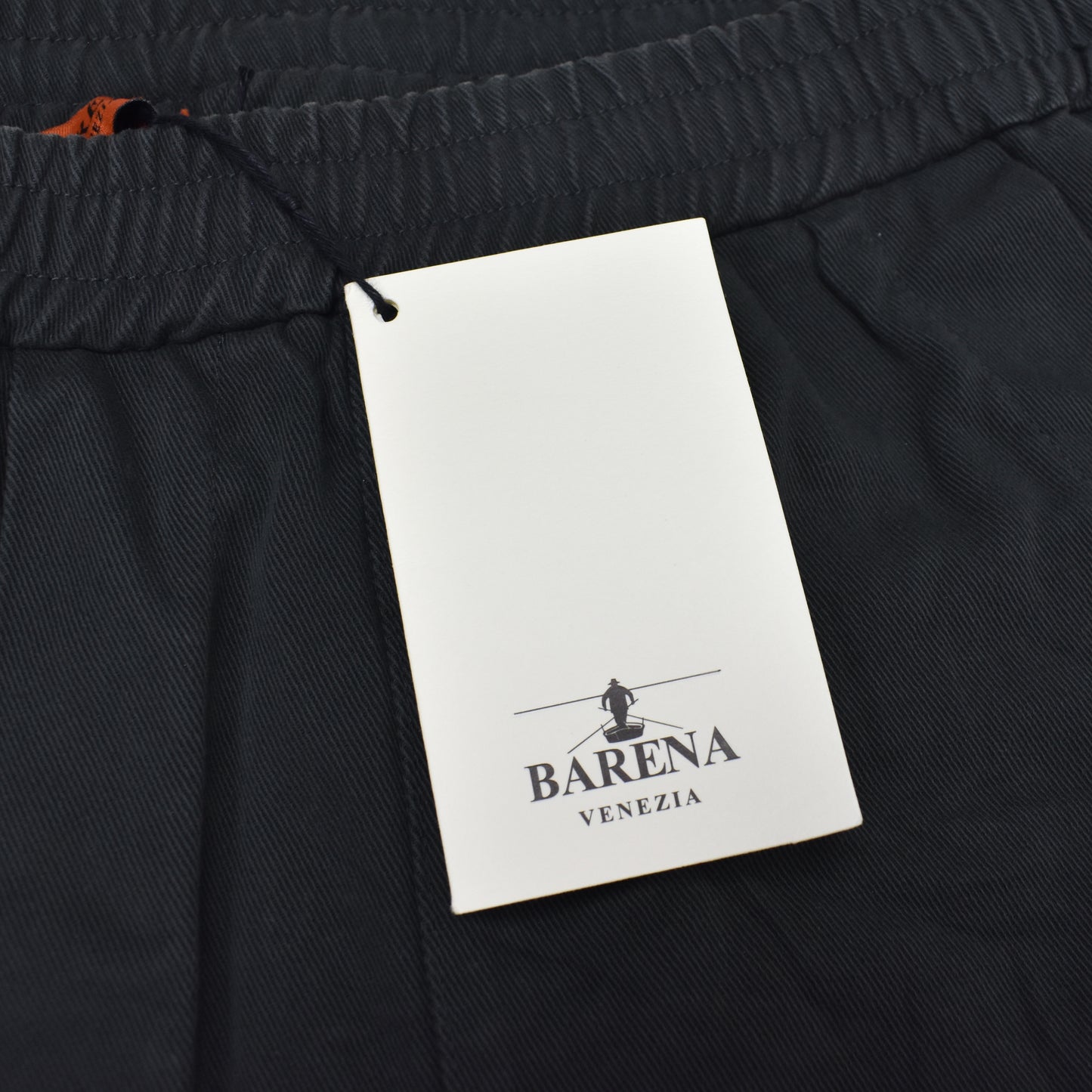 Barena - Charcoal Gray Washed Heavy Twill Pants