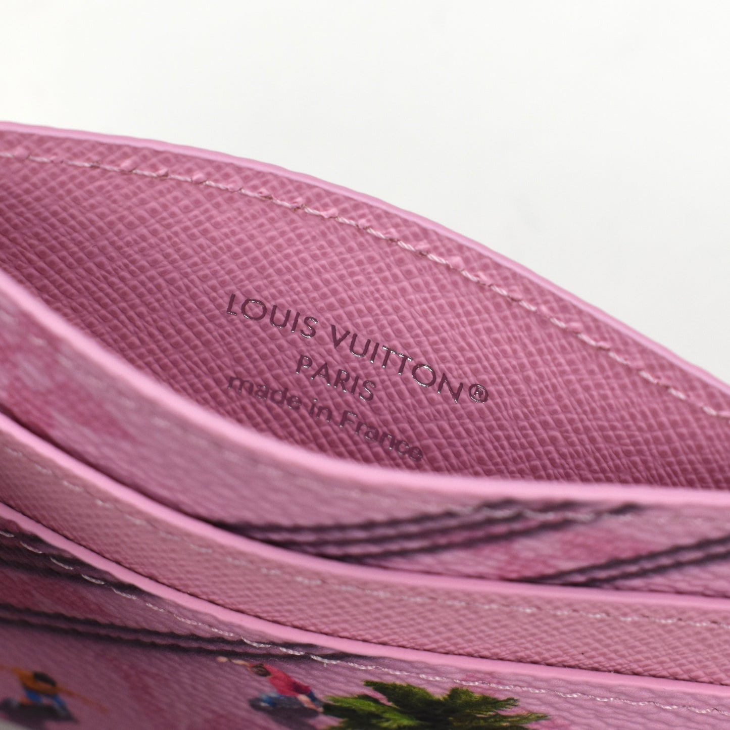 Louis Vuitton - Skateboard Monogram Double Card Holder (Pink)
