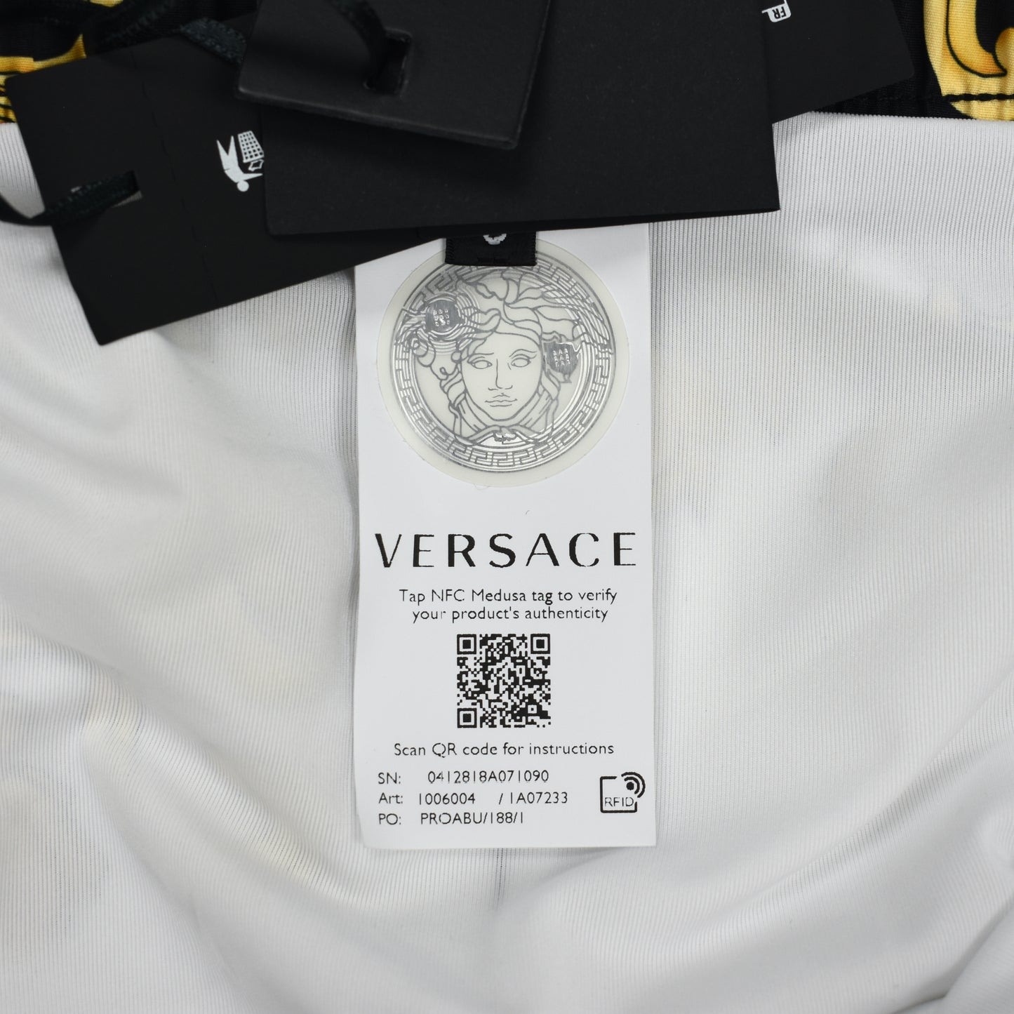 Versace - Barocco Print Swim Shorts