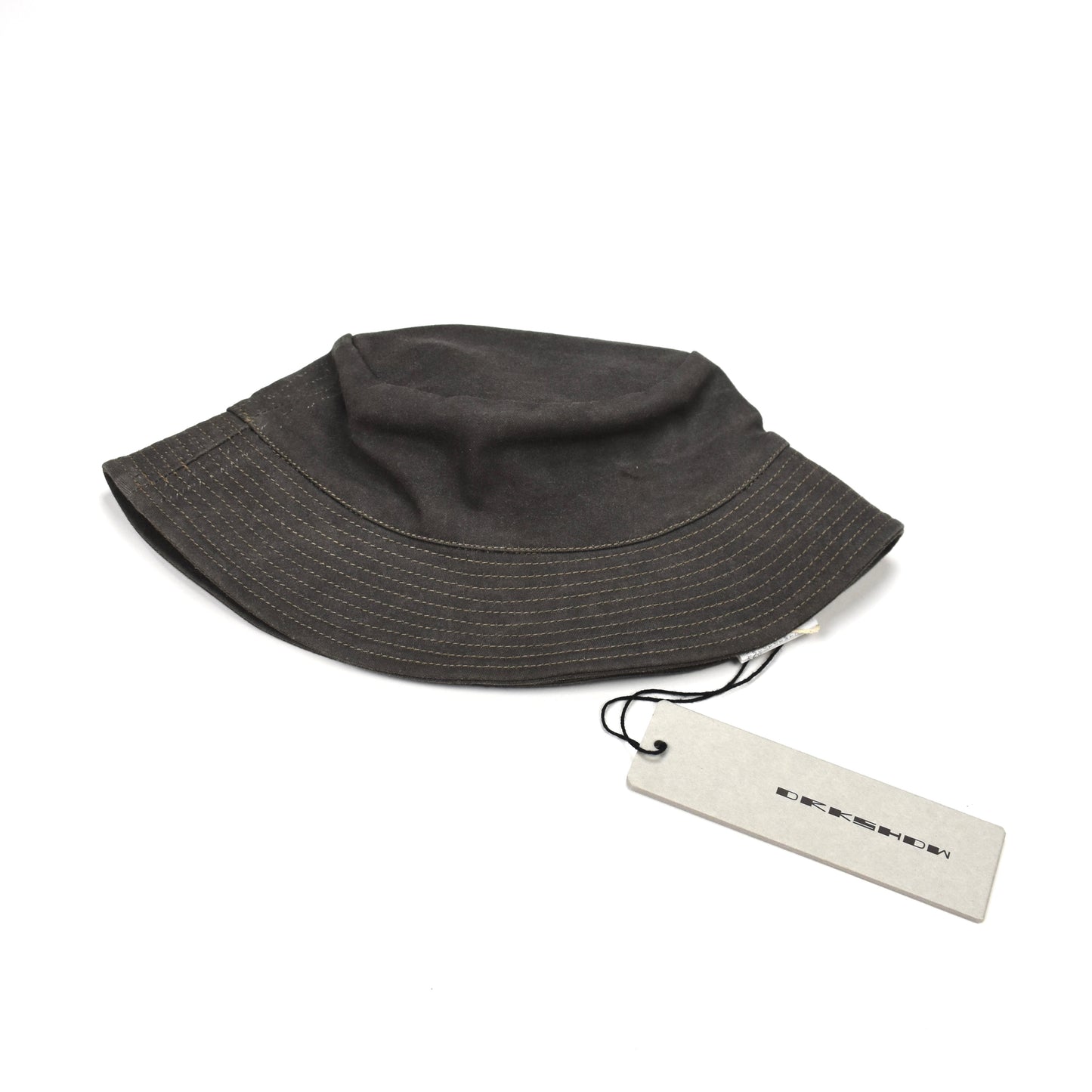 Rick Owens DRKSHDW - Dark Dust Gilligan Narrow Brim Bucket Hat
