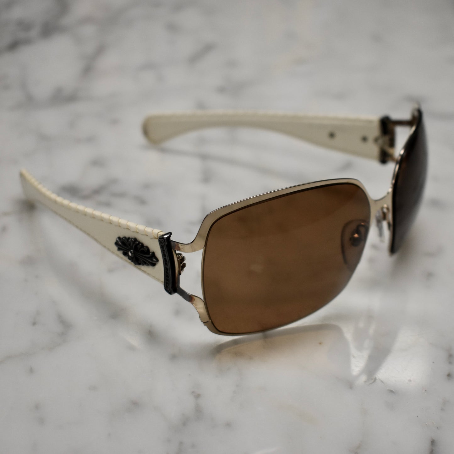 Chrome Hearts - Vintage Poon II Shield Sunglasses
