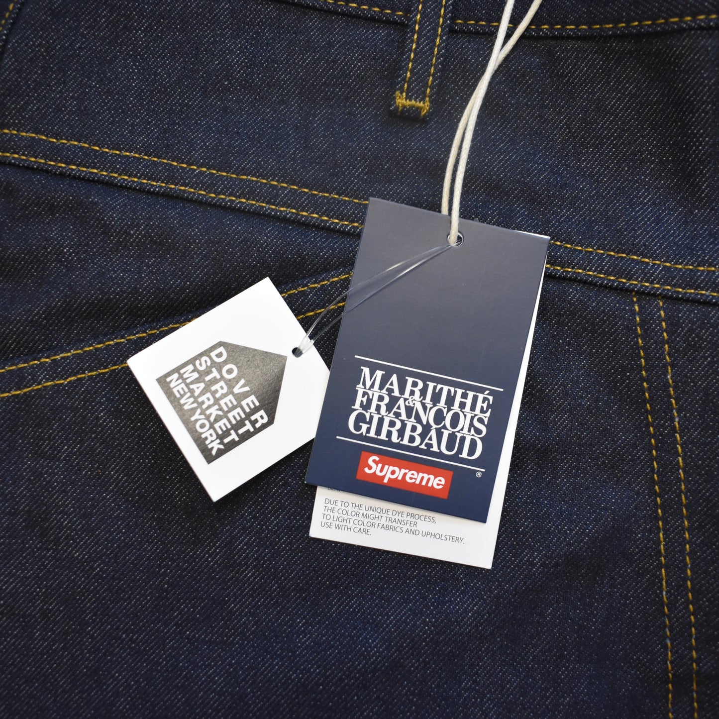 Supreme x Girbaud - X-Seam Baggy Shorts (Raw Denim)