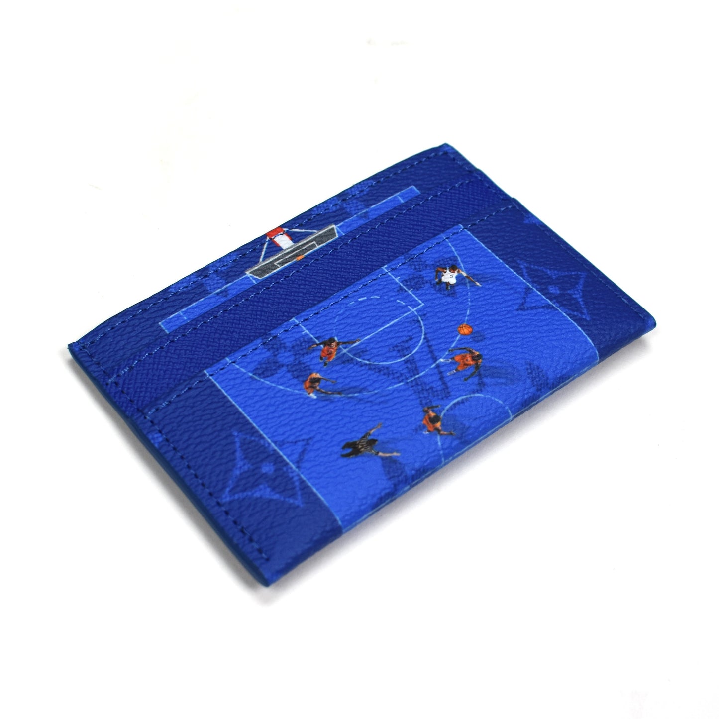 Louis Vuitton - Basketball Monogram Double Card Holder (Blue)