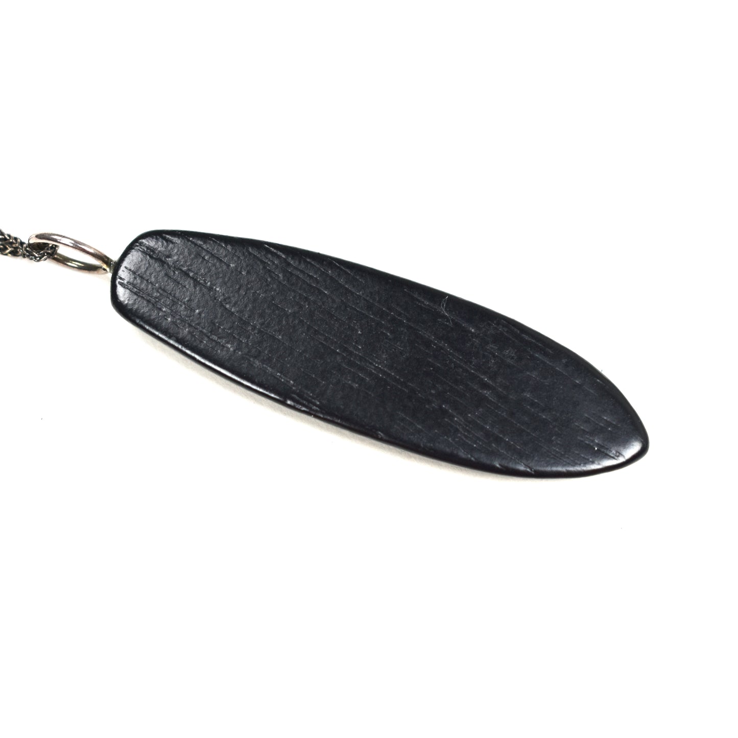 Saint Laurent - Wooden Surfboard Logo Pendant Necklace