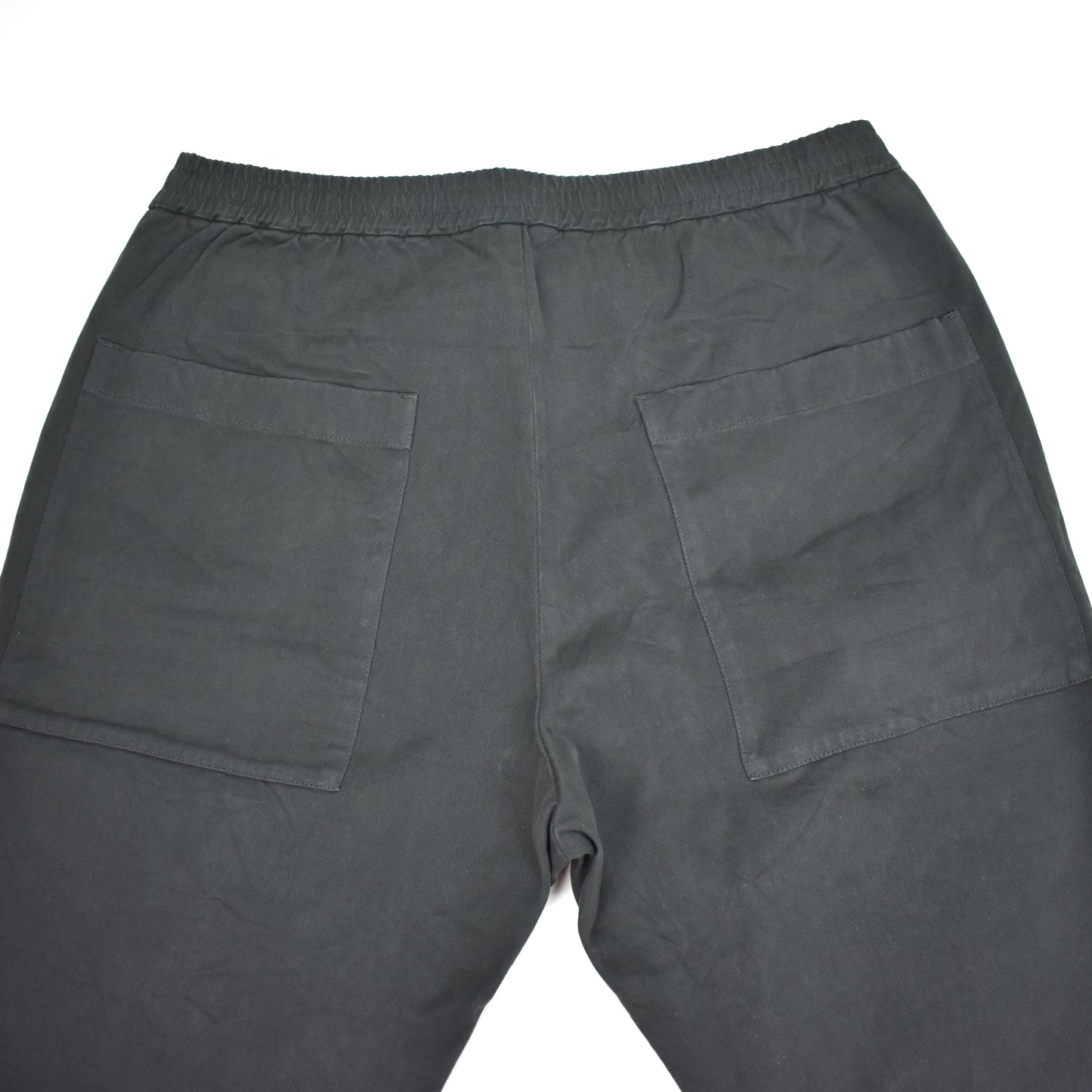 Barena - Charcoal Gray Washed Heavy Twill Pants