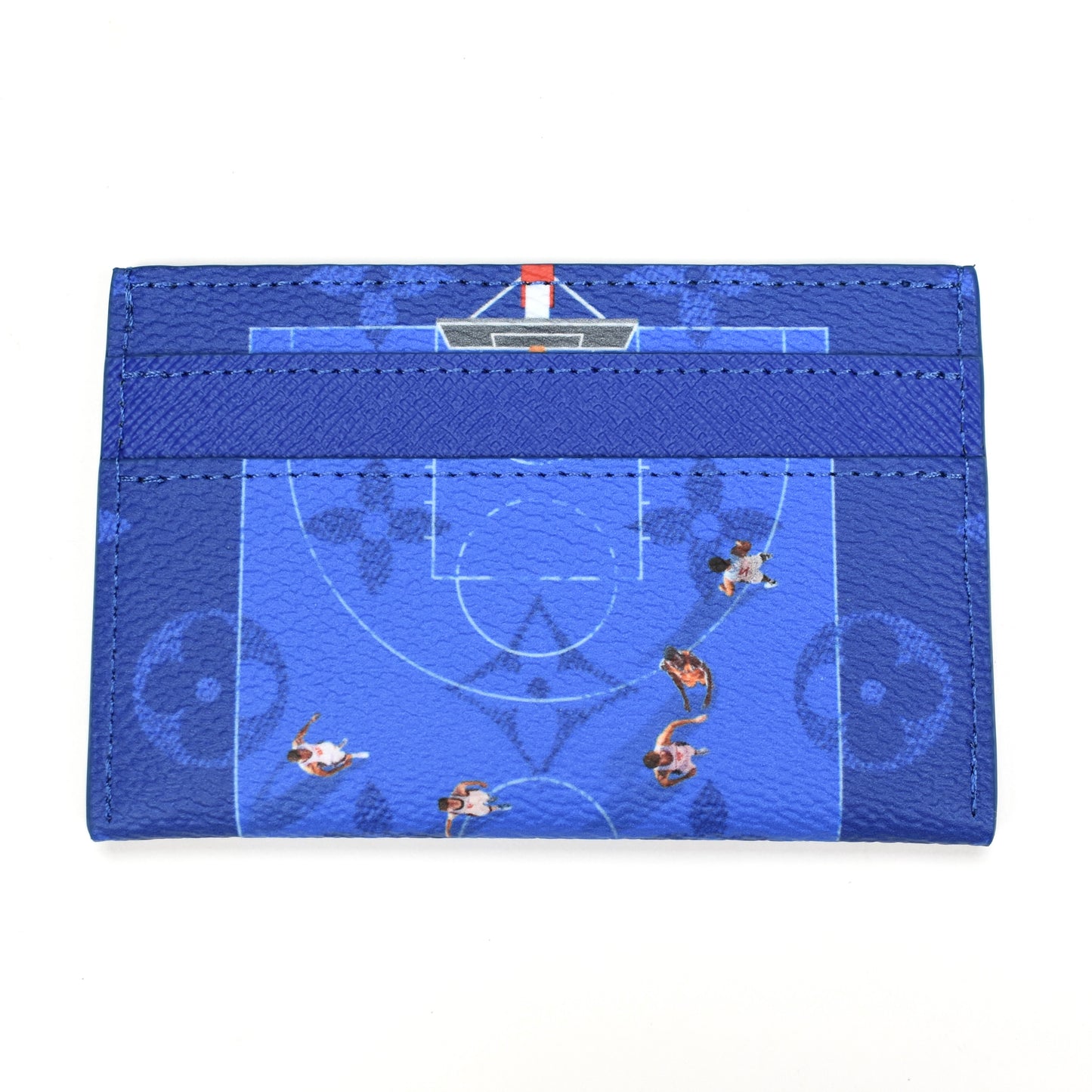 Louis Vuitton - Basketball Monogram Double Card Holder (Blue)